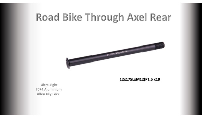 FRAME (Through Axle REAR) ( 12 x 173L x M 12 ( Pl.5 )